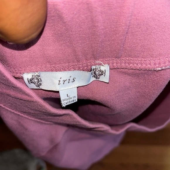 Iris Fushia Pink Pencil Skirt Sz Large - Picture 4 of 11